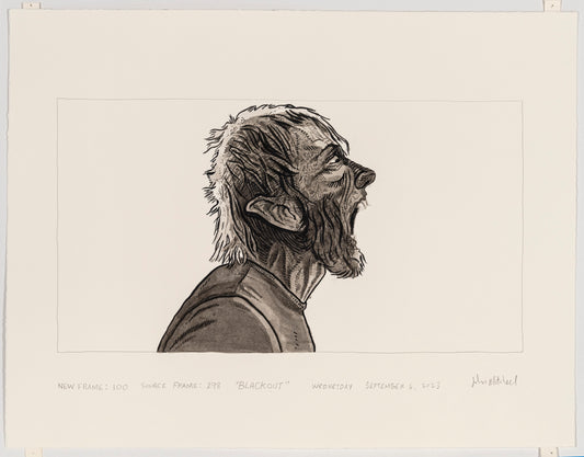 John Mitchell | BLACKOUT: Animation Drawing NF: 100
