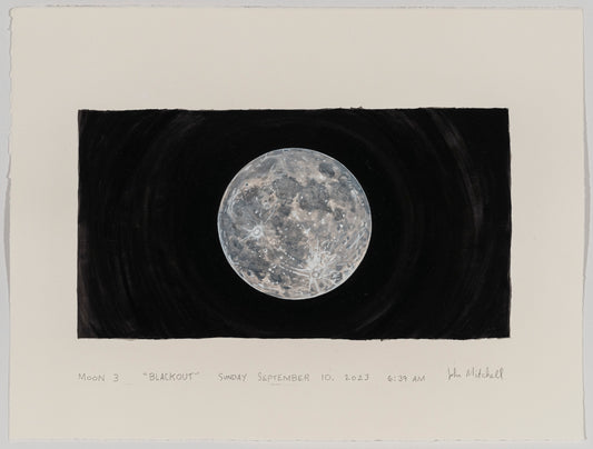 John Mitchell |  BLACKOUT: Animation Drawing, Moon 3
