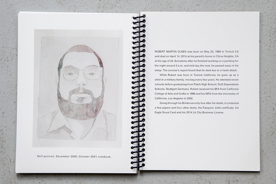 Robert Olsen | Notebook Paintings