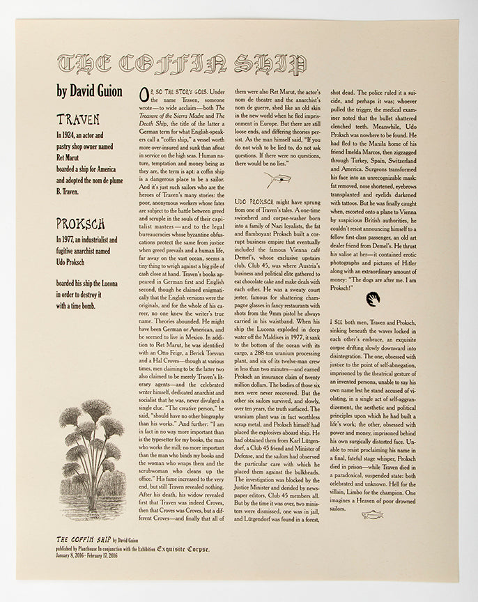Exquisite Corpse | Group Exhibition