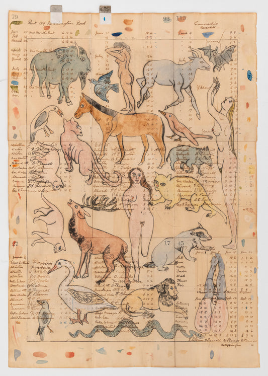 Lauren Drescher | Bêtes Humaines No.1 with Tabs