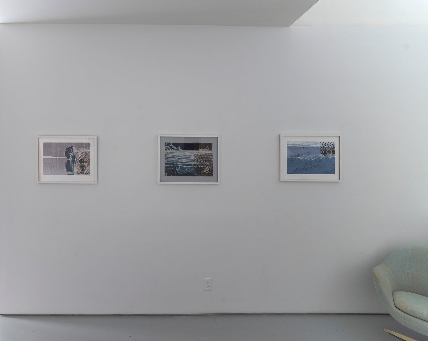 Ellen Driscoll | Self Portrait with Glacier Two