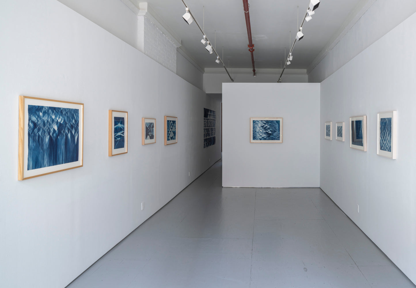 Fritz Horstman, Folded Cyanotype 331