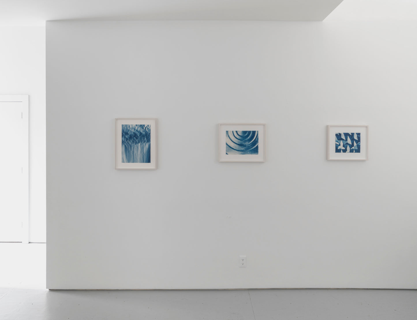 Fritz Horstman, Folded Cyanotype 20
