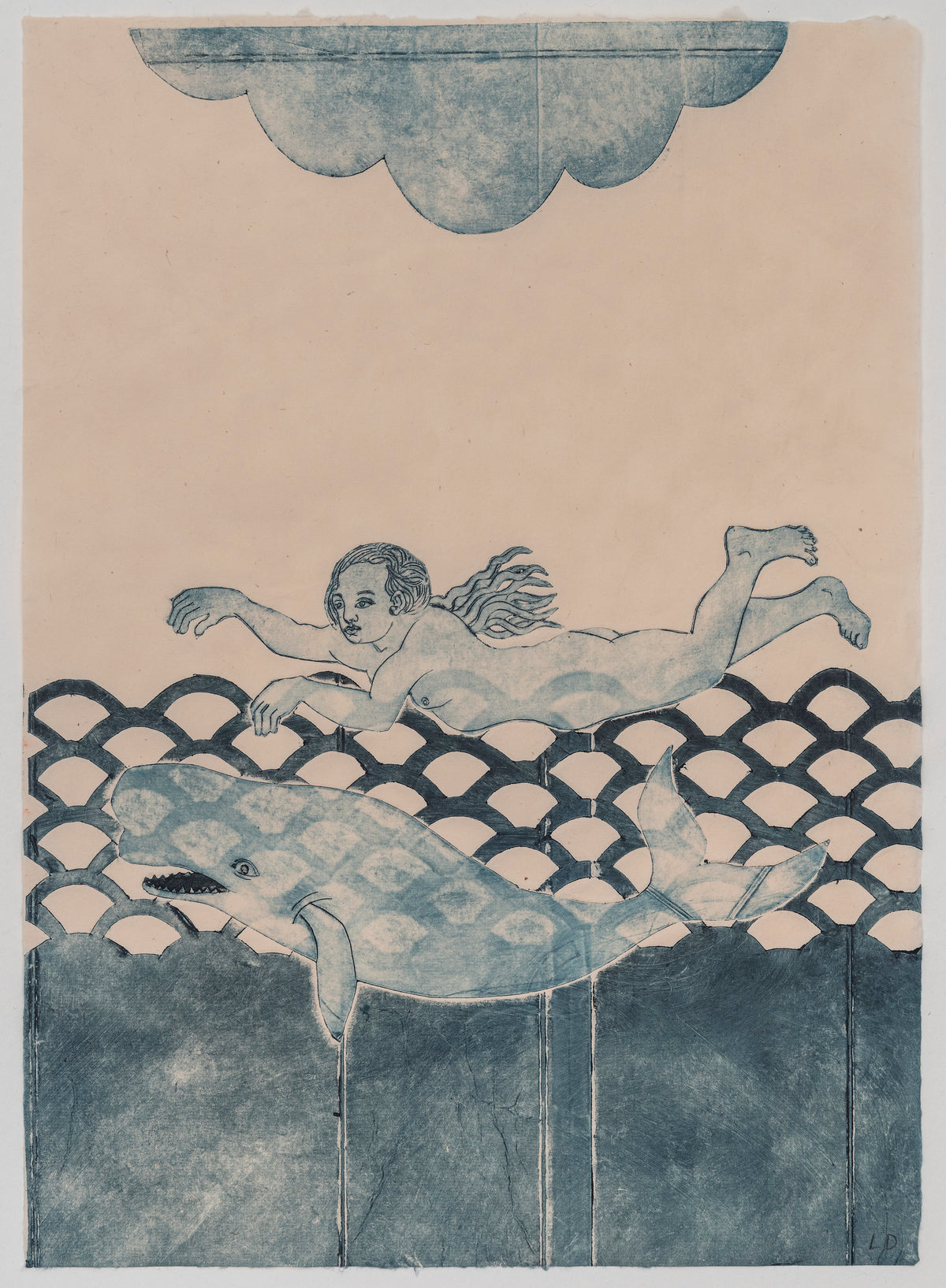Lauren Drescher | Woman Swimming with Whale
