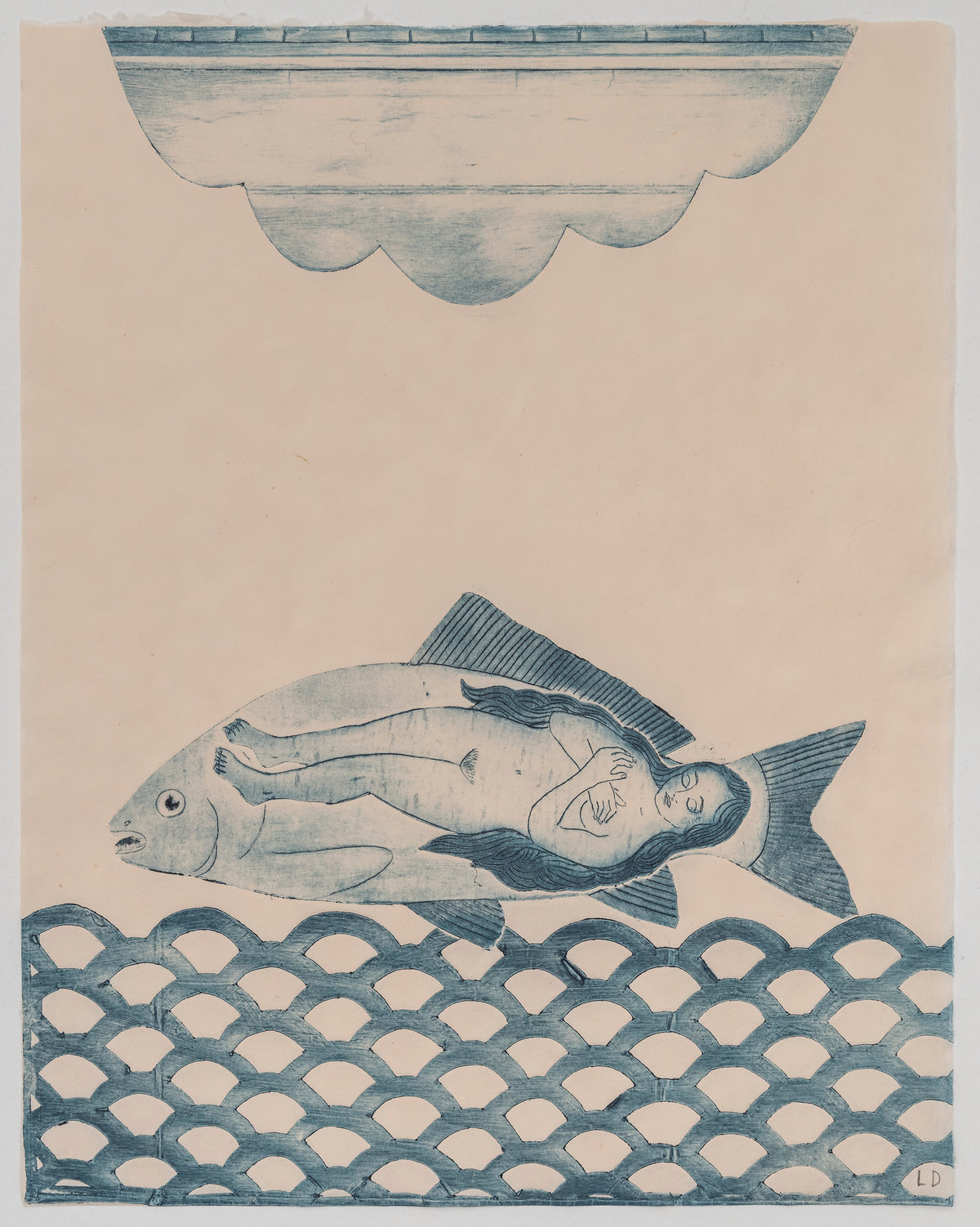 Lauren Drescher | Blue Fish Dreamer II