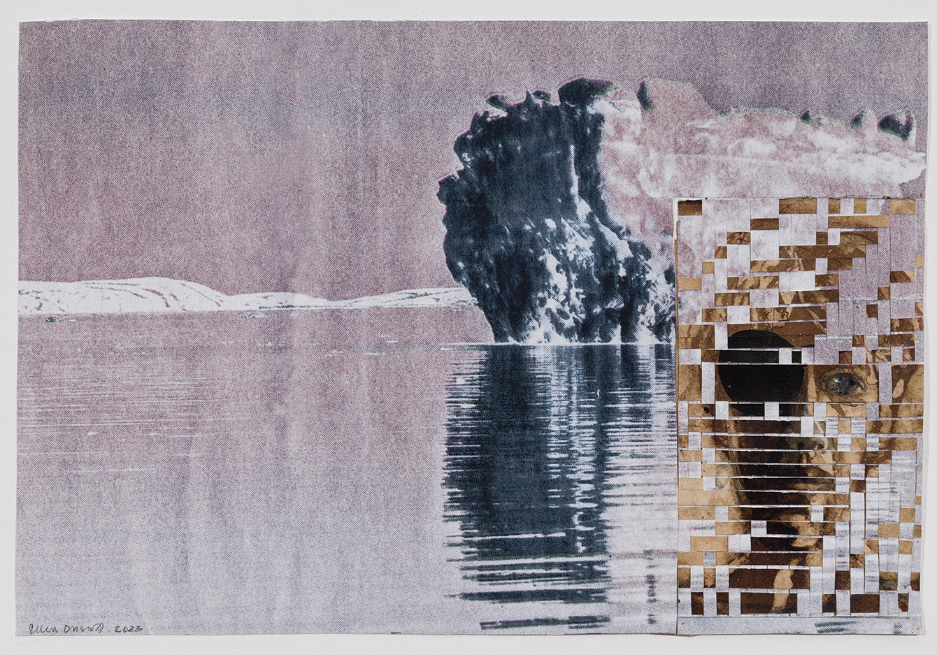 Ellen Driscoll | Self Portrait with Glacier One