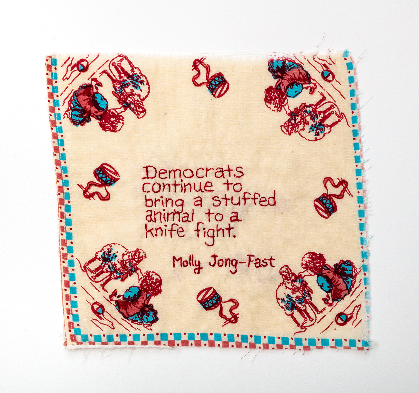 Diana Weymar | Stuffed animal to a knife fight