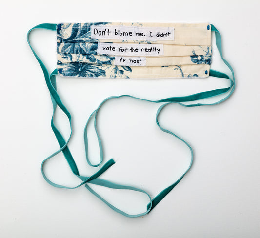 Diana Weymar | Don't blame me. I didn't vote for the reality tv host.