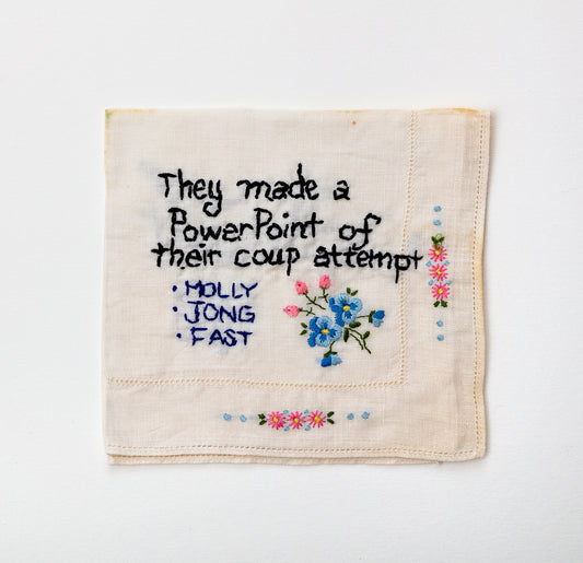 Diana Weymar | They made a PowerPoint of their coup attempt