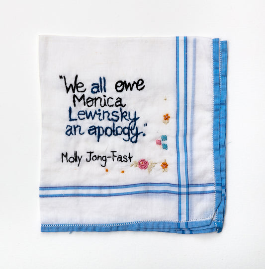 Diana Weymar | We all owe Monica Lewinsky an apology