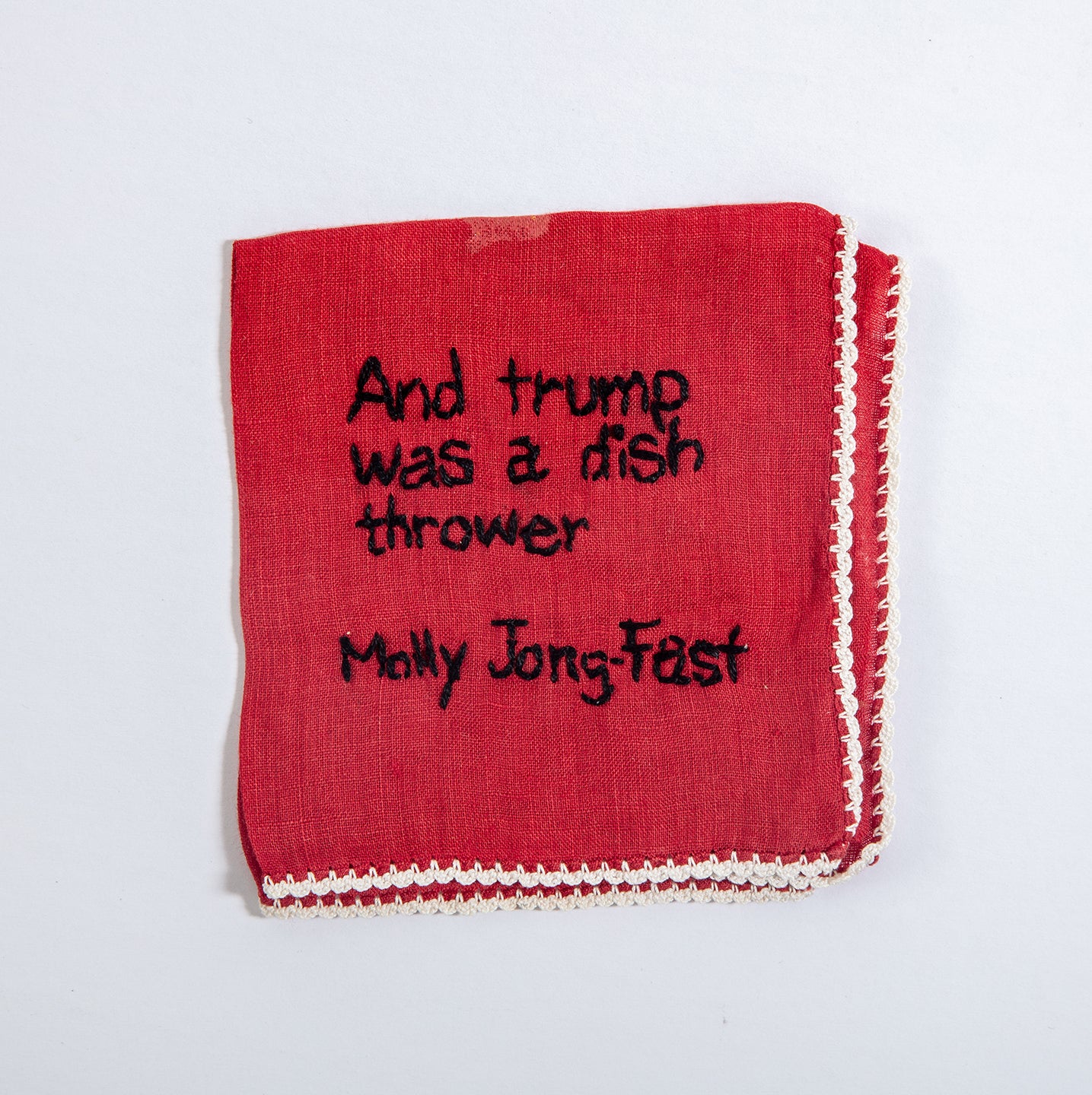 Diana Weymar | And Trump was a dish thrower