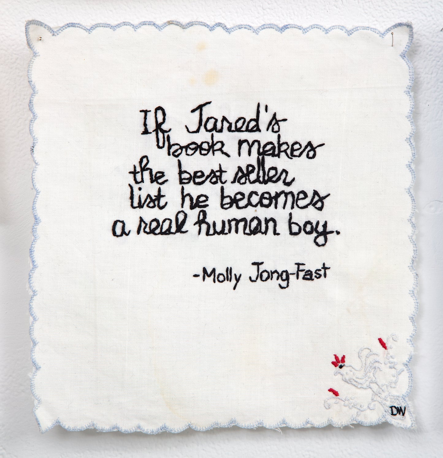 Diana Weymar | If Jared's book...