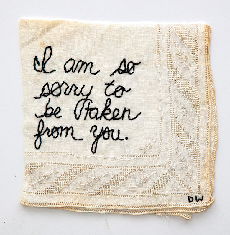 Diana Weymar |  I am so sorry