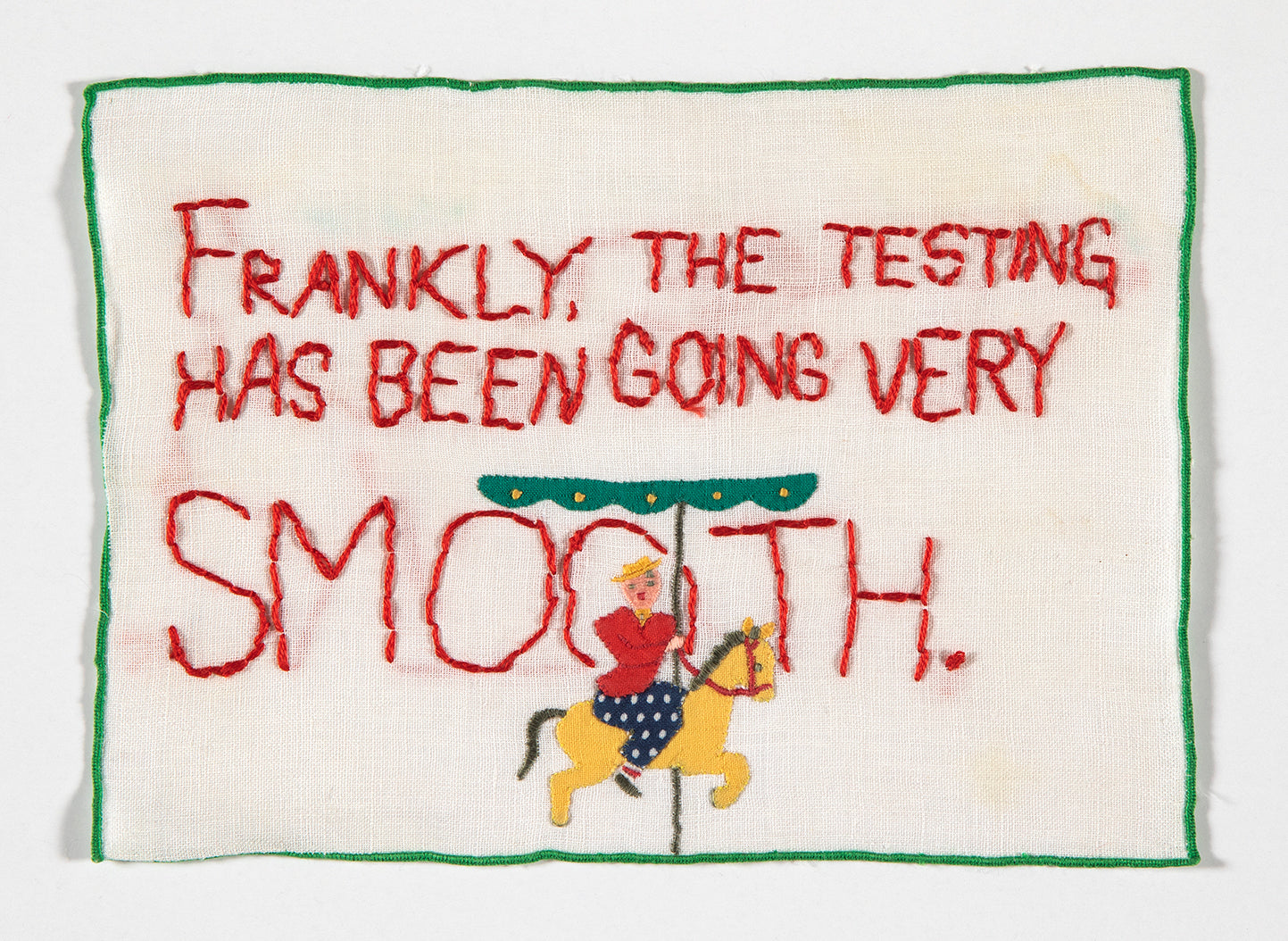 Diana Weymar |  Tiny Pricks Project | Frankly, The Testing