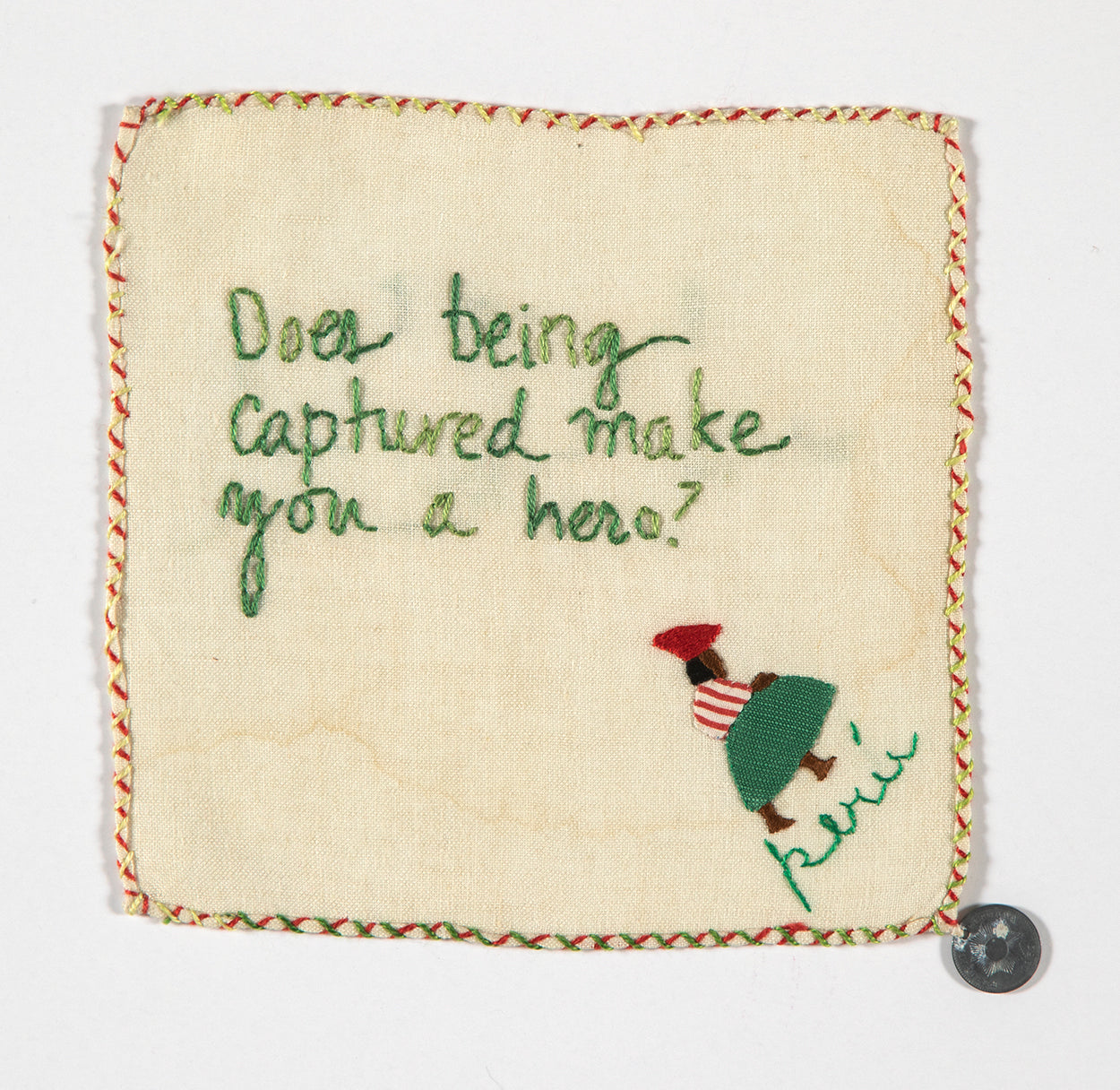 Diana Weymar | Tiny Pricks Project | Does Being Captured...