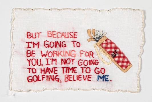 Diana Weymar |  Tiny Pricks Project | I'm Not Going