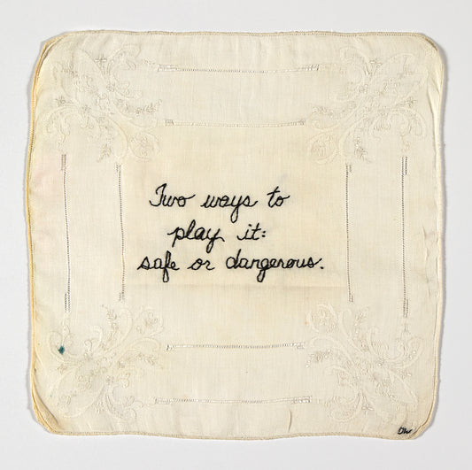 Diana Weymar |  Tiny Pricks Project | Two Ways To Play It