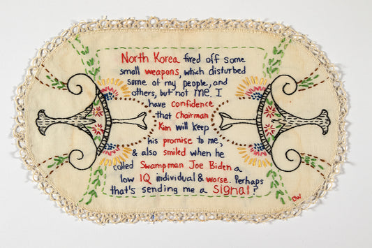 Diana Weymar |  Tiny Pricks Project | North Korea Fired