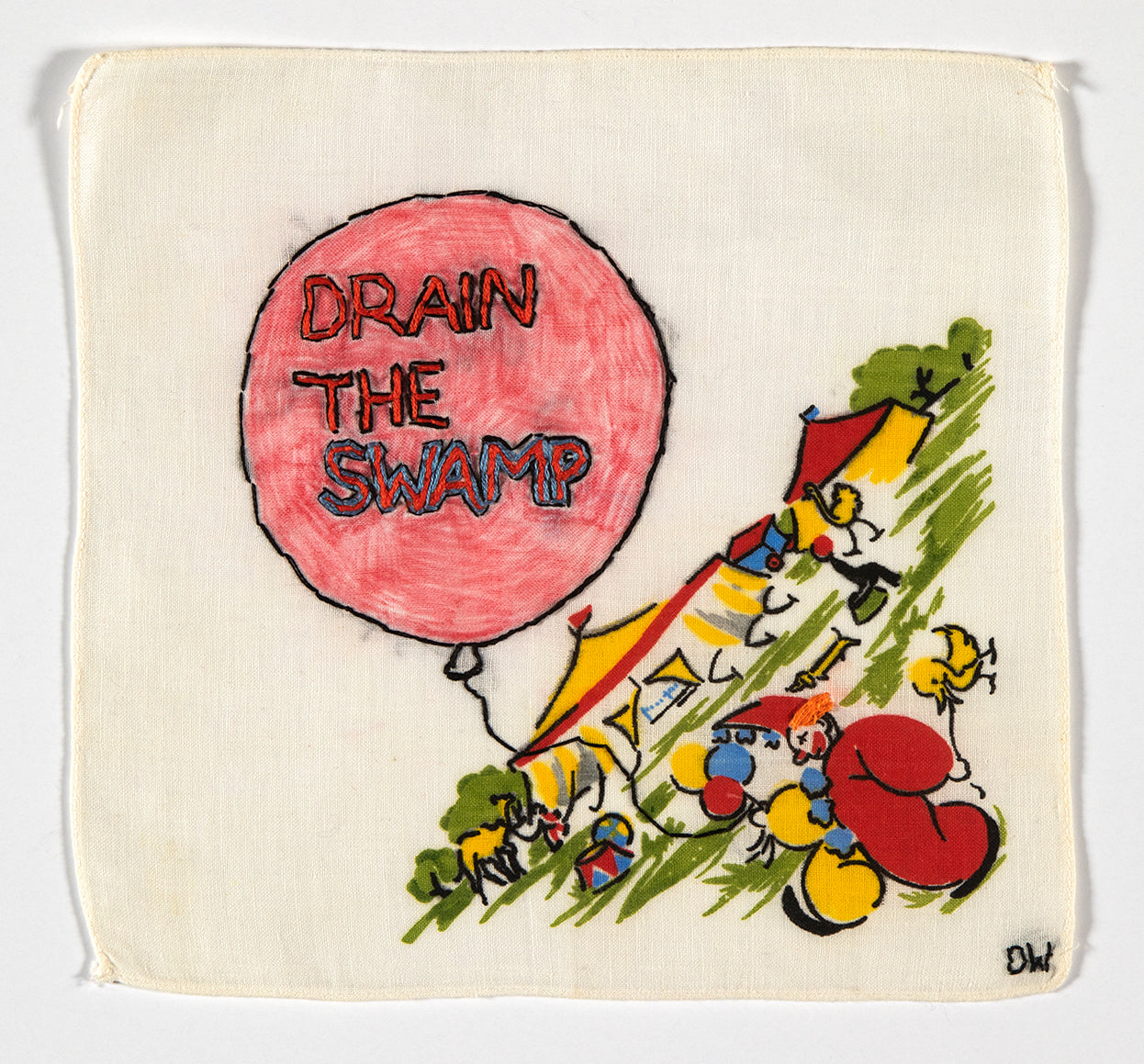 Diana Weymar | Tiny Pricks Project | Drain The Swamp