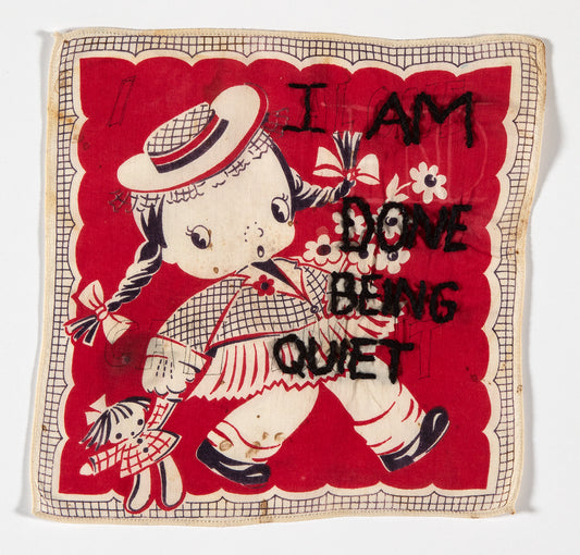 Diana Weymar |  Tiny Pricks Project | I Am Done Being Quiet