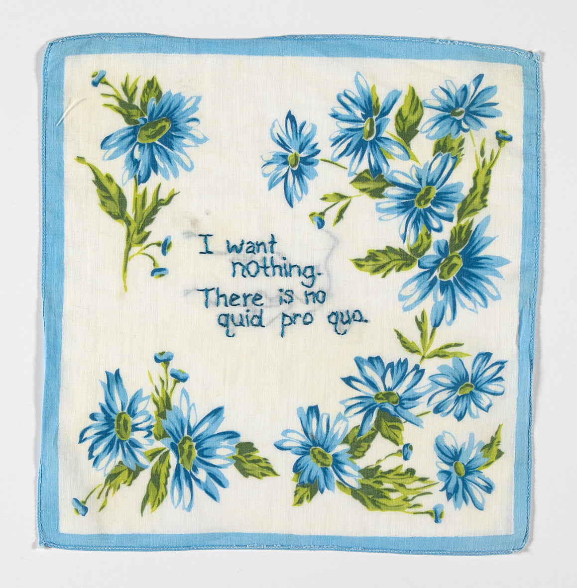 Diana Weymar | Tiny Pricks Project | I Want Nothing