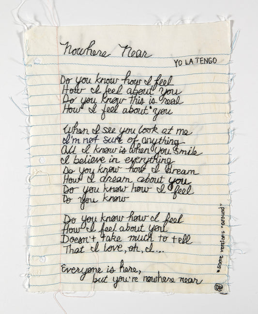 Diana Weymar | Nowhere Near