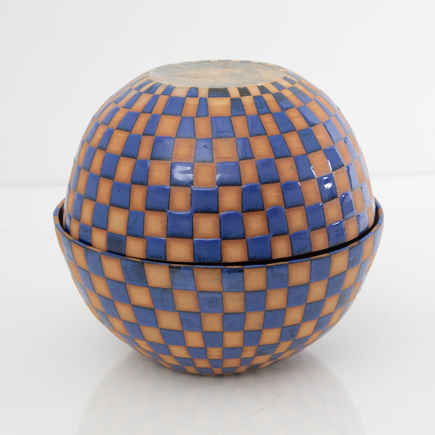 JANIS STEMMERMANN | Blue Check Bowls (1 & 2)