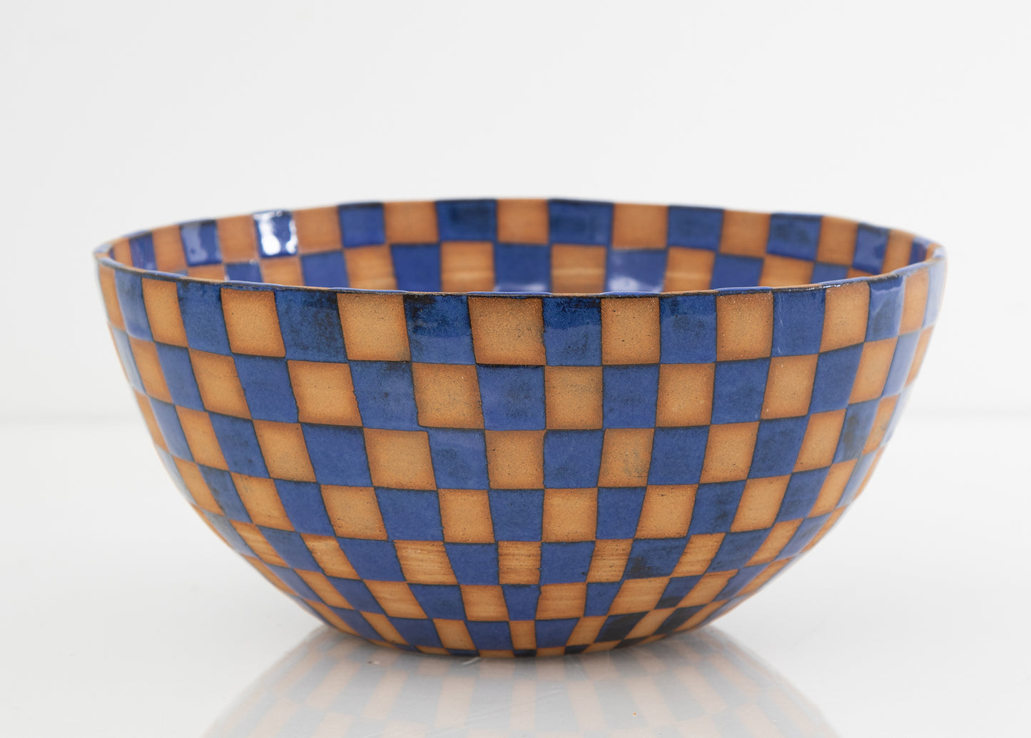 JANIS STEMMERMANN | Blue Check Bowls (1 & 2)