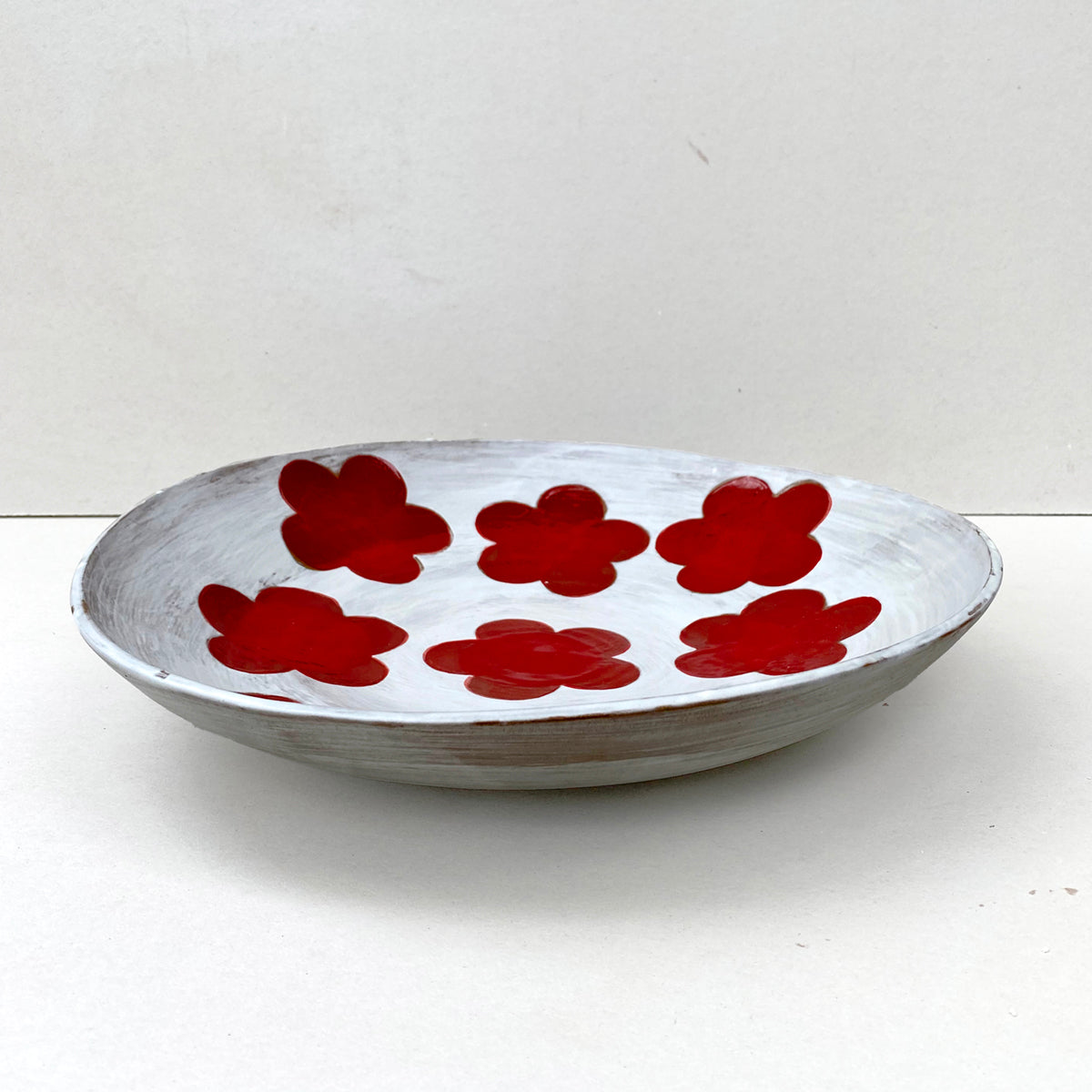 Janis Stemmermann | Red Flower Bowl IV