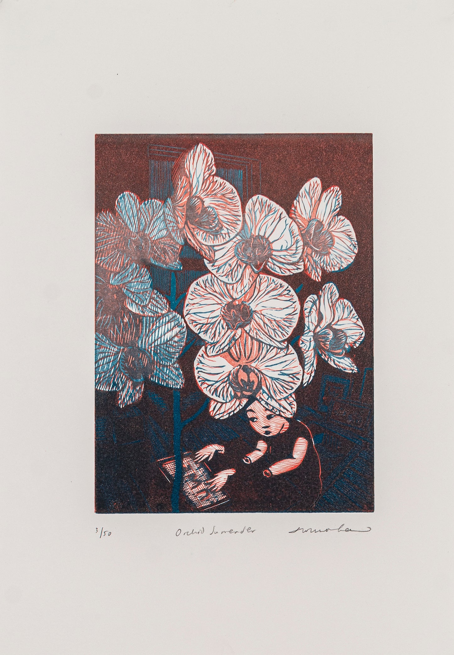 Wuon-Gean Ho | Orchid Surrender, 2021