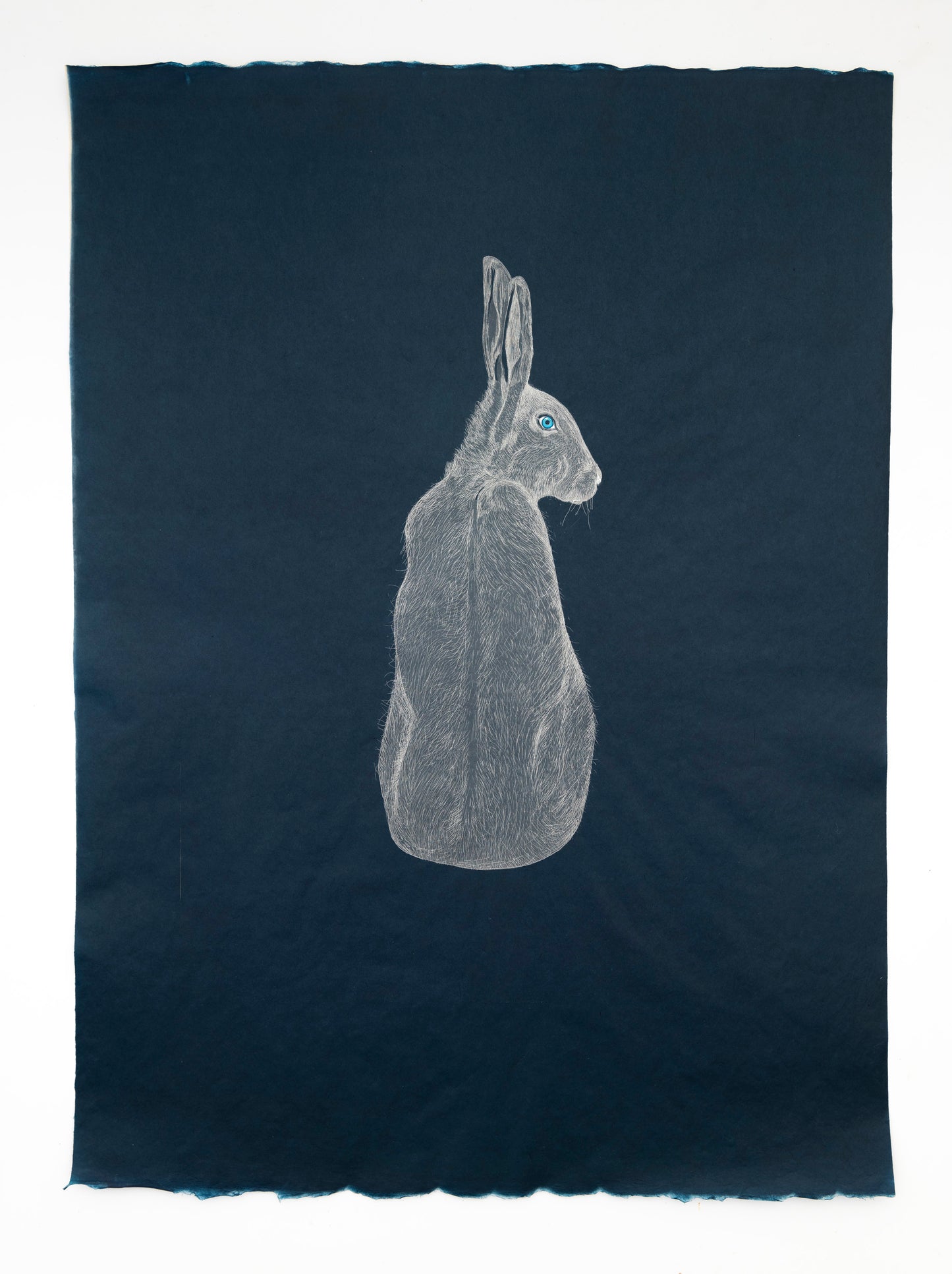 Valerie Hammond | Chimera (Hare, Blue Eyes), 2023