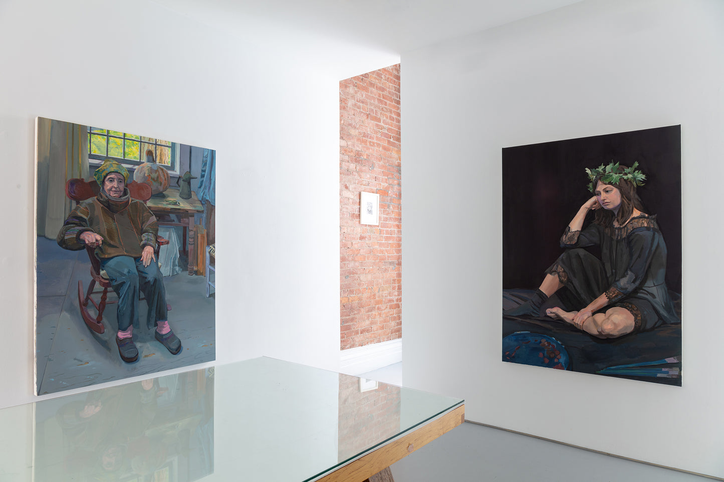 John Mitchell | Ruth Miller in the White Studio