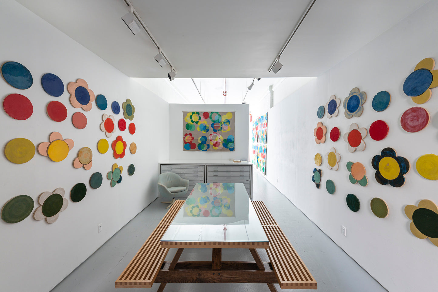 Louise Eastman & Janis Stemmerman I Players Constitute The Pieces Ceramic Wall 2