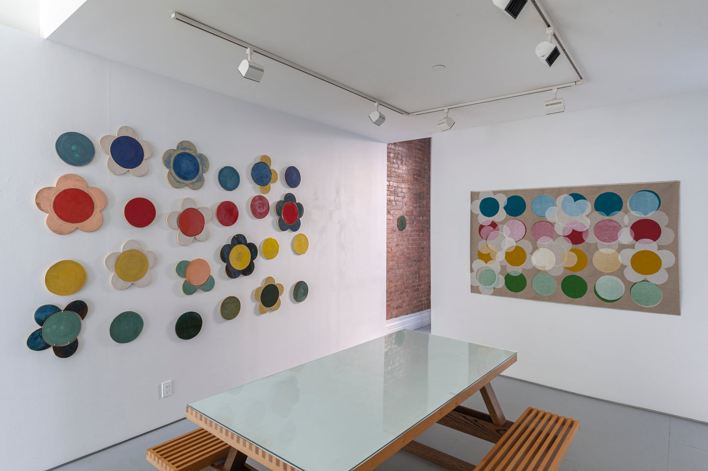 Louise Eastman & Janis Stemmerman I Players Constitute The Pieces Ceramic Wall 1