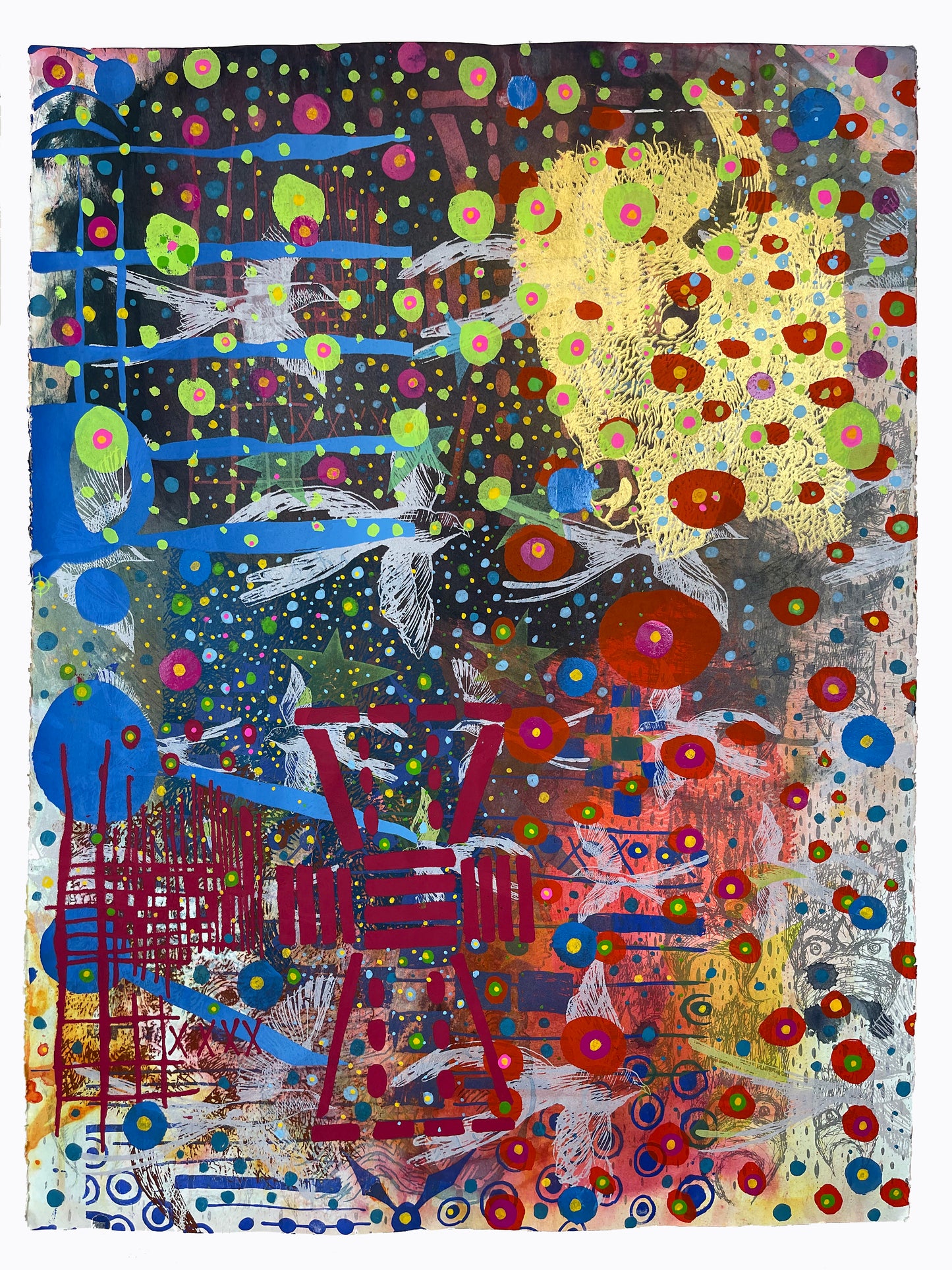 John Hitchcock | Kaku's Star Shawl, 2021