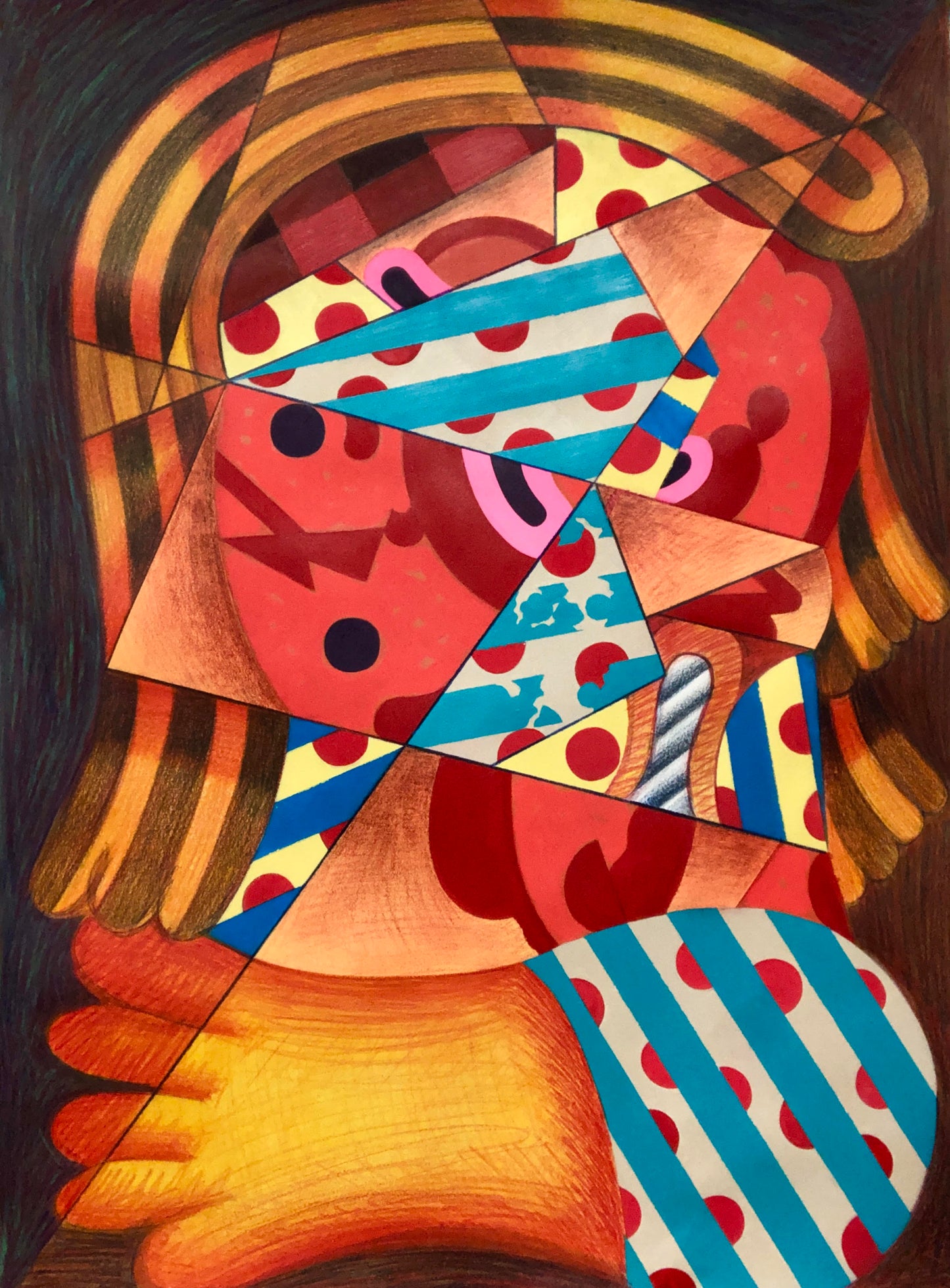 Peter Schenck | Mixed Up Face