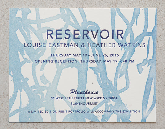 Louise Eastman & Heather Watkins | Reservoir