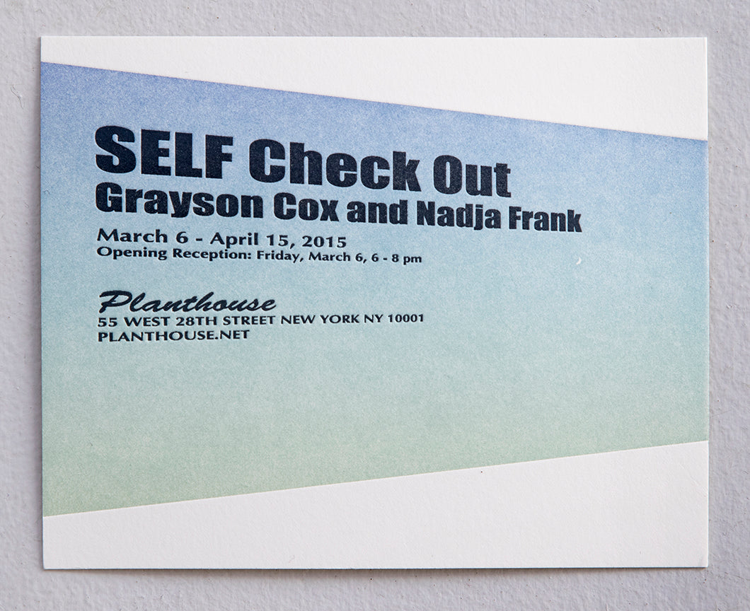 Grayson Cox and Nadja Frank | SELF Check Out