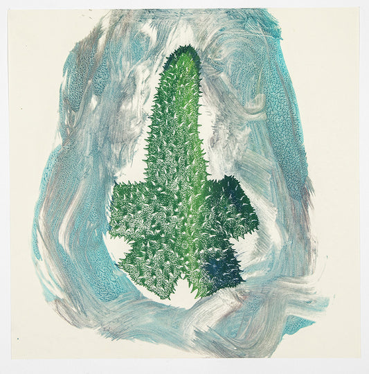Philip Taaffe | Blue, Grey, Green Single Arm