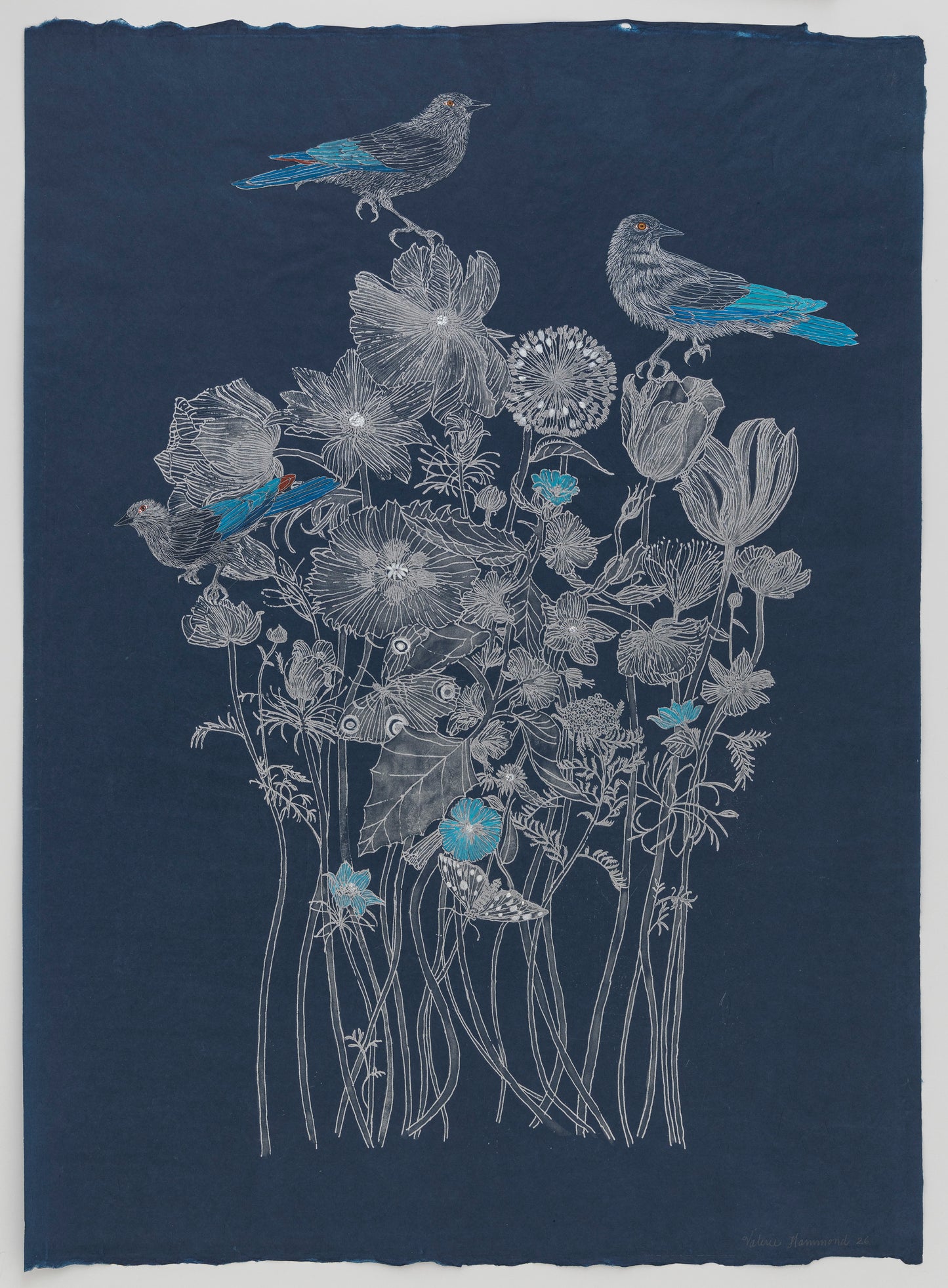 Valerie Hammond | Chimera Chimera (Flower & Three Birds)