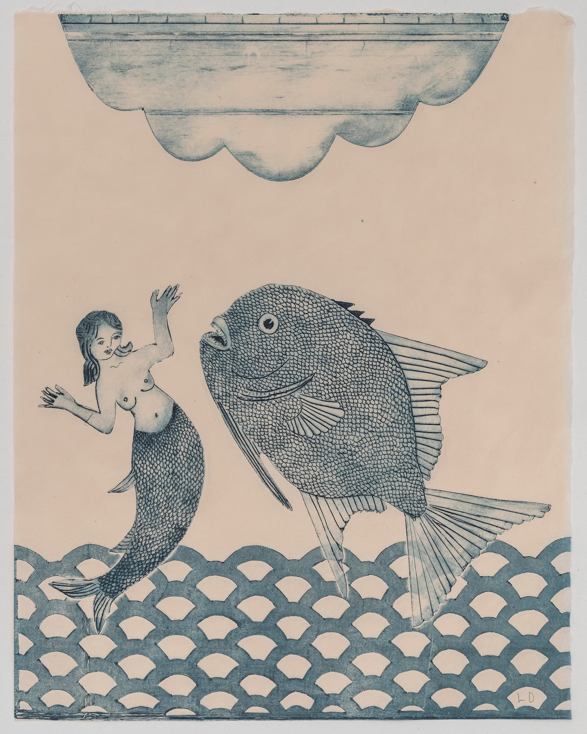 Lauren Drescher | Mermaid and the Big Fish II