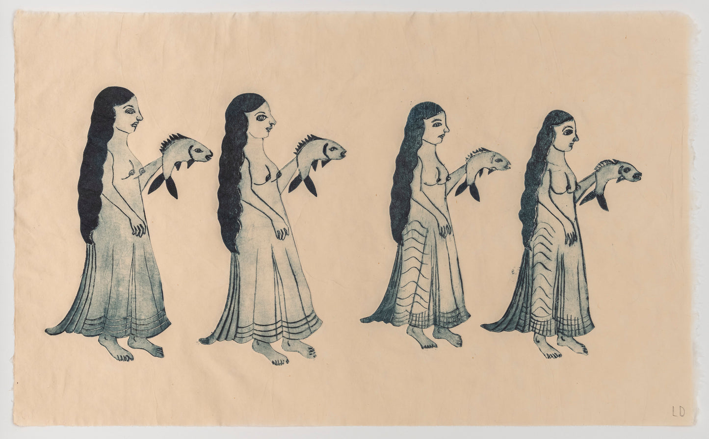 Lauren Drescher | Four Women Fish Parade