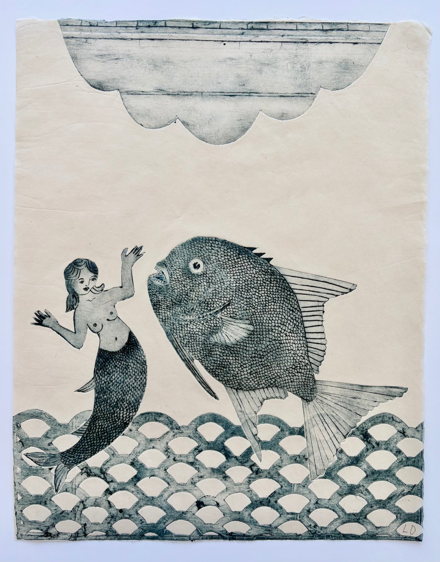 Lauren Drescher | Mermaid and the Big Fish II
