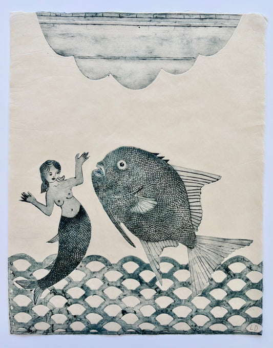 Lauren Drescher | Mermaid and the Big Fish II