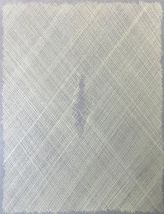Elizabeth Duffy, Tear Drawing / Bias Fabric