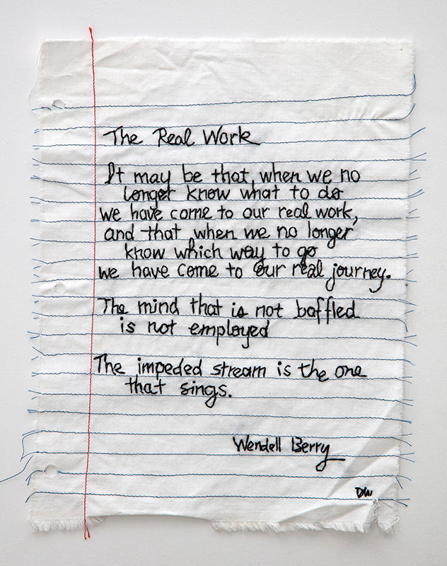 Diana Weymar |  The Real Work