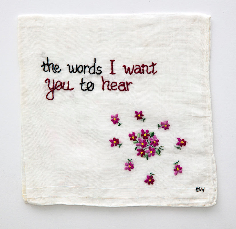 Diana Weymar | The words I want you to hear