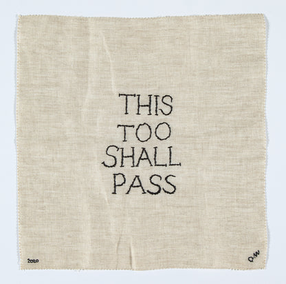 Diana Weymar | Tiny Pricks Project | This Too Shall Pass