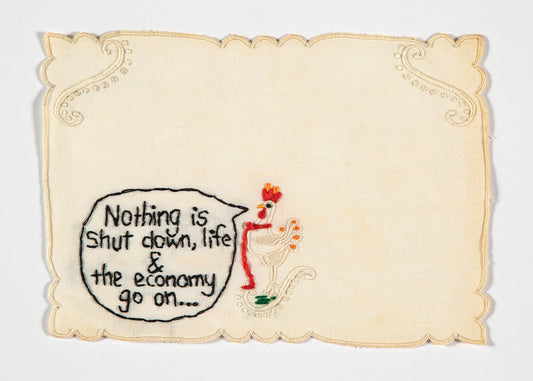 Diana Weymar |  Tiny Pricks Project | Nothing Is Shut Down